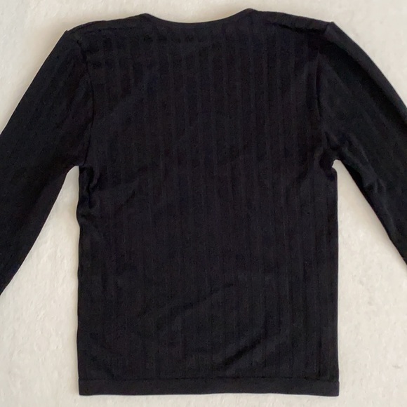 Intimately Free People | Lucy You Long Sleeve Rib Knit Layering Top Black (XS/S) - Picture 11 of 15